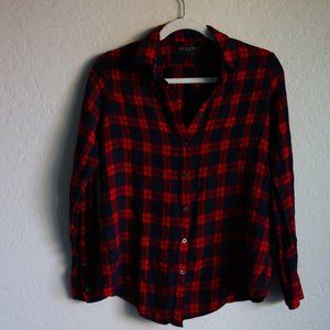 Banana Republic Plaid Longsleeve